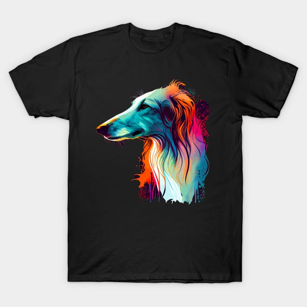 Borzoi T-Shirt by JH Mart